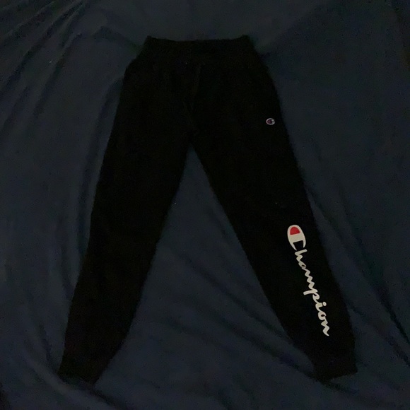 black champion sweatpants - Picture 1 of 3